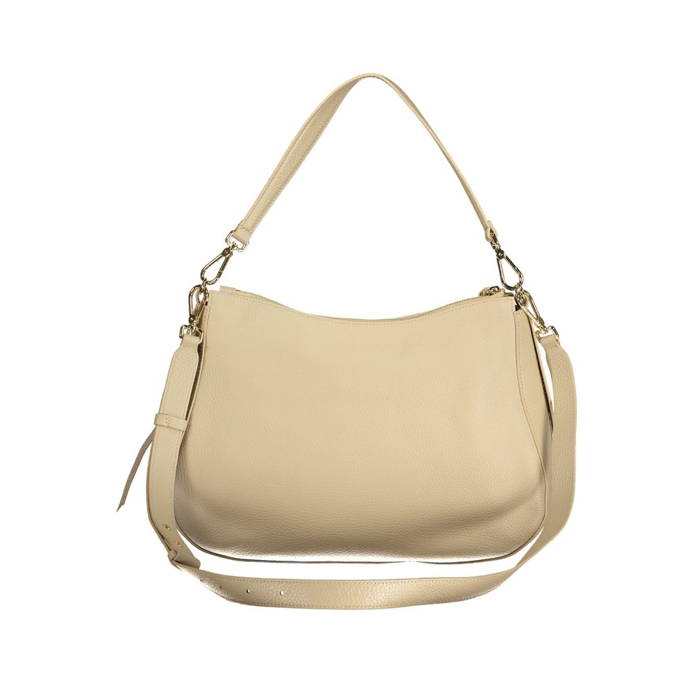 Coccinelle Beige Leather Women&