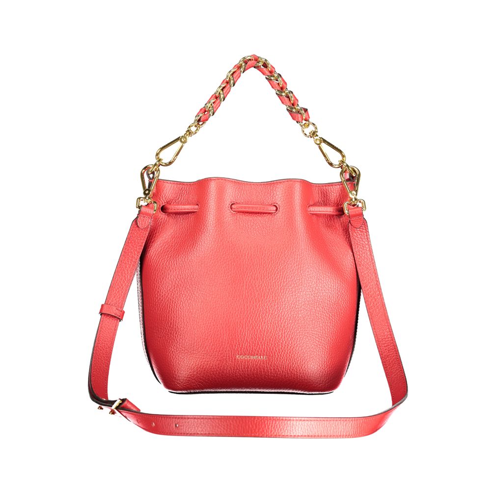 Coccinelle Rosso Leather Woman Bag