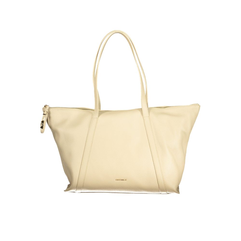 Coccinelle Beige Leather Women&
