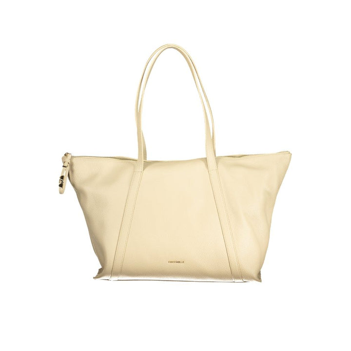 Coccinelle Beige Leather Women&