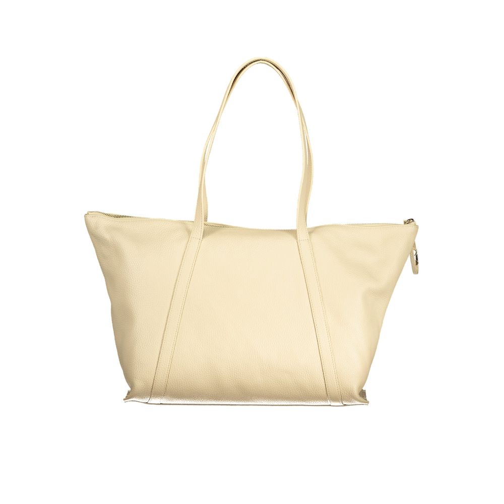 Coccinelle Beige Leather Women&