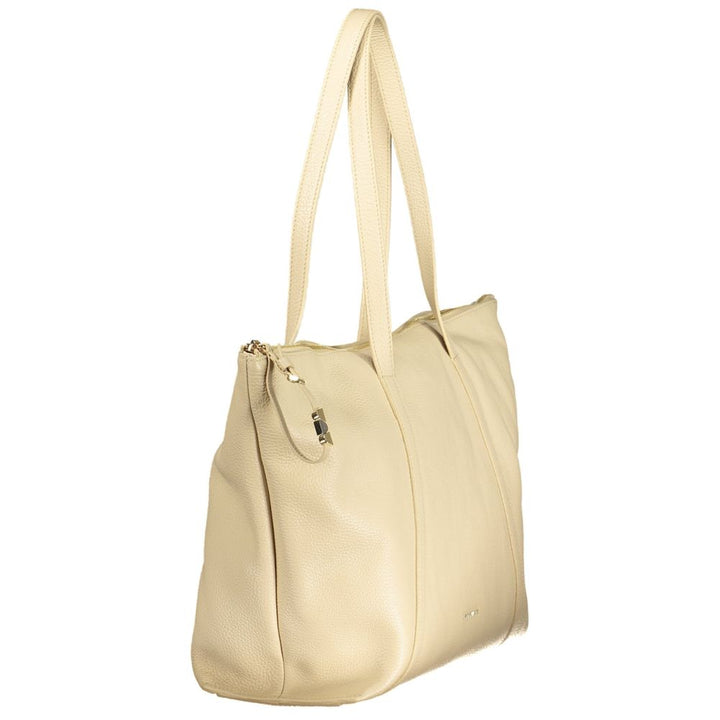 Coccinelle Beige Leather Women&