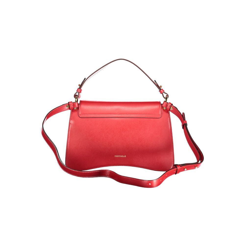 Coccinelle Red Leather Womens Bag