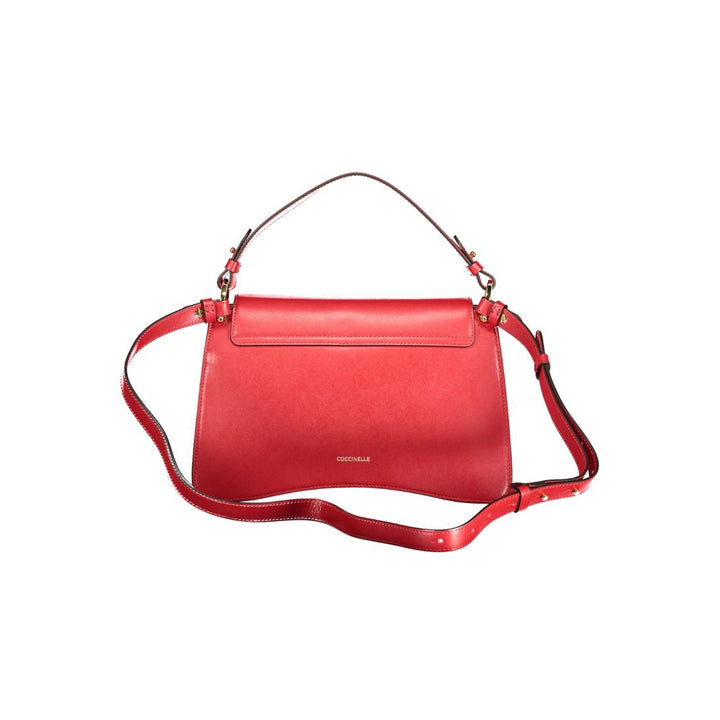 Coccinelle Red Leather Womens Bag