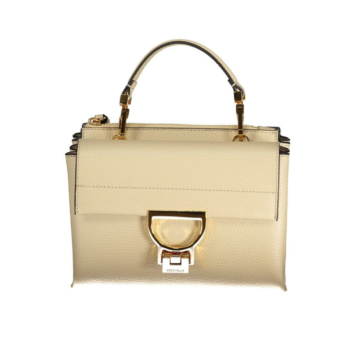 Coccinelle Beige Leather Women&