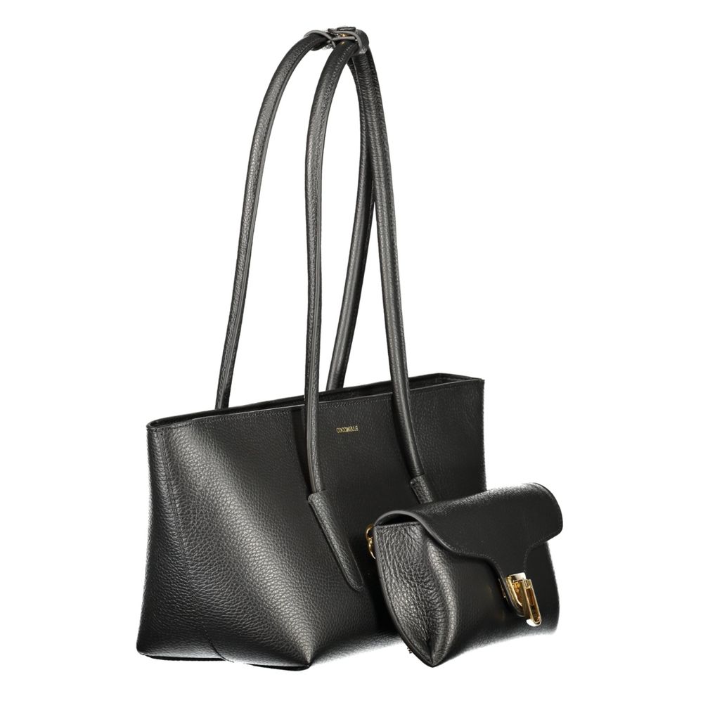 Coccinelle Black Leather Women&