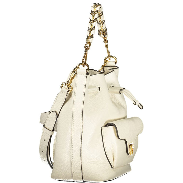 Coccinelle White Leather Handbag
