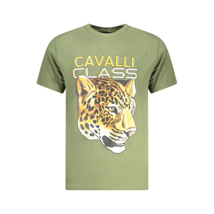 Cavalli Class Verde Cotton Men&
