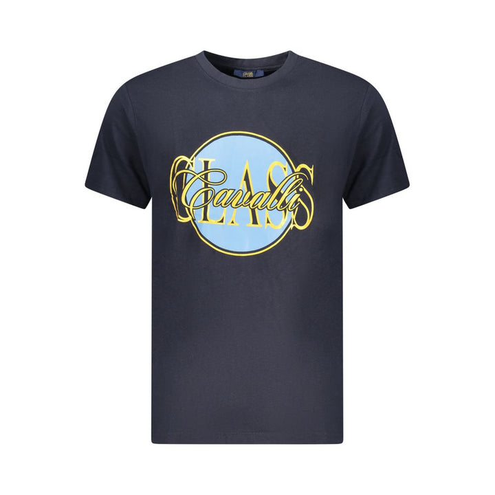 Cavalli Class Blue Cotton Men&