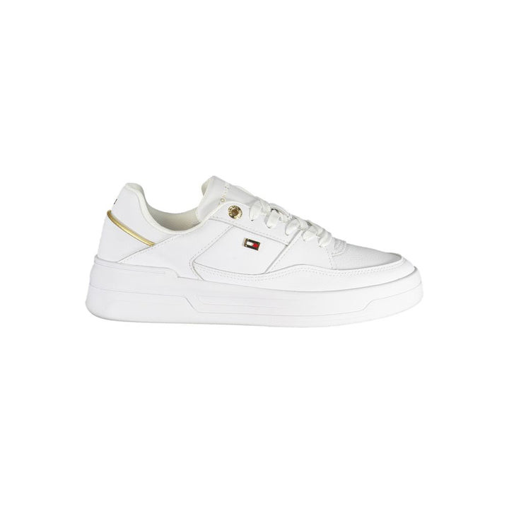 Tommy Hilfiger Bianco Polyurethane Donna Sneaker