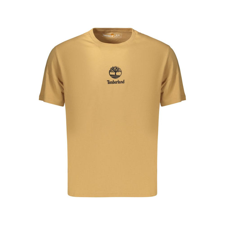 Timberland Brown Cotton T-Shirt