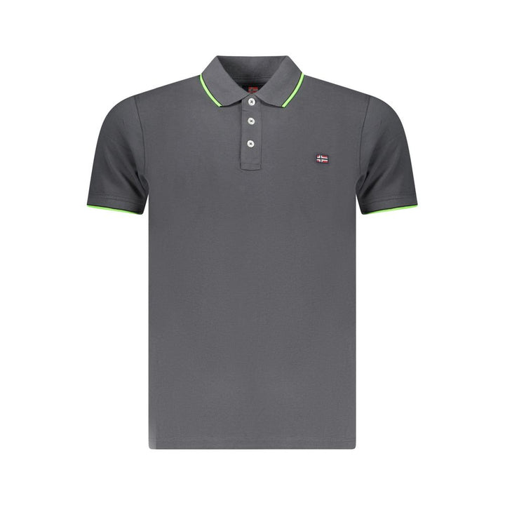 Norway 1963 Gray Cotton Polo Shirt