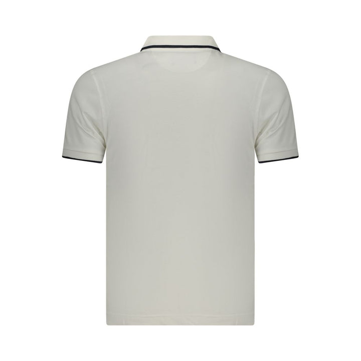 La Martina White Cotton Polo Shirt