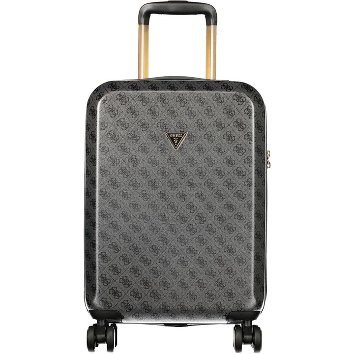 Guess Jeans Black Plastic Luggage And Travel