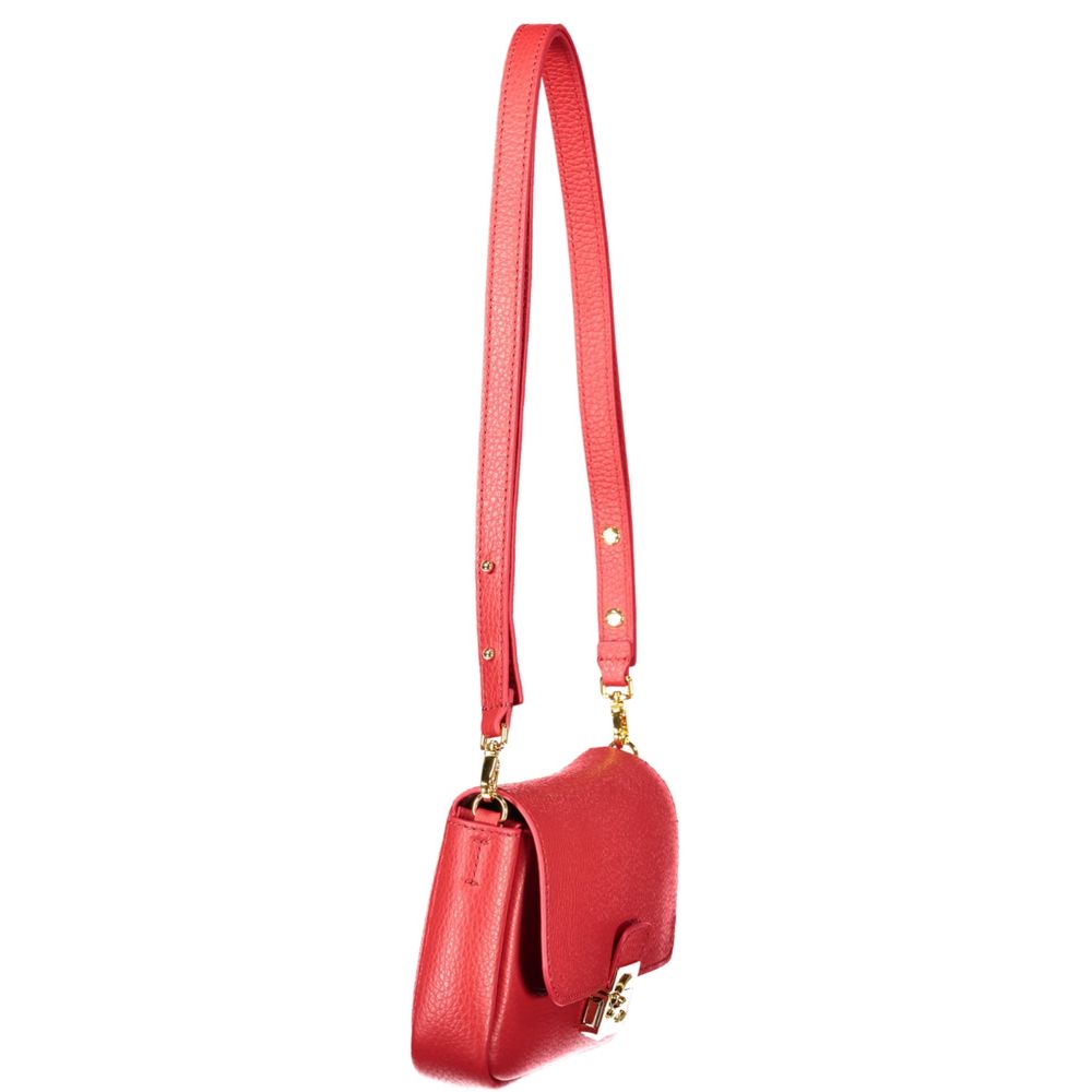 Coccinelle Red Leather Handbag