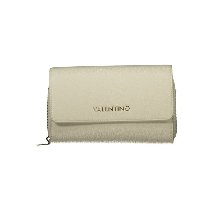 Mario Valentino Beige Polyethylene Wallet