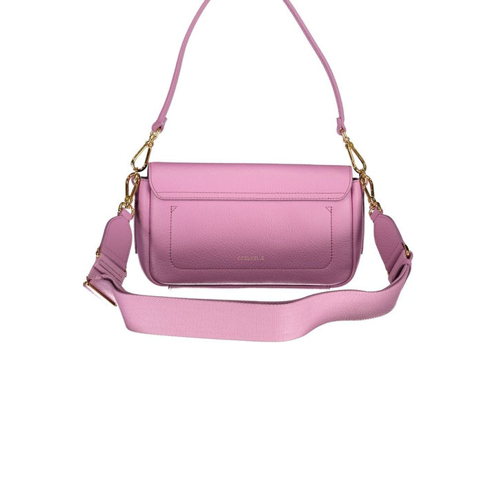 Coccinelle Purple Leather Handbag