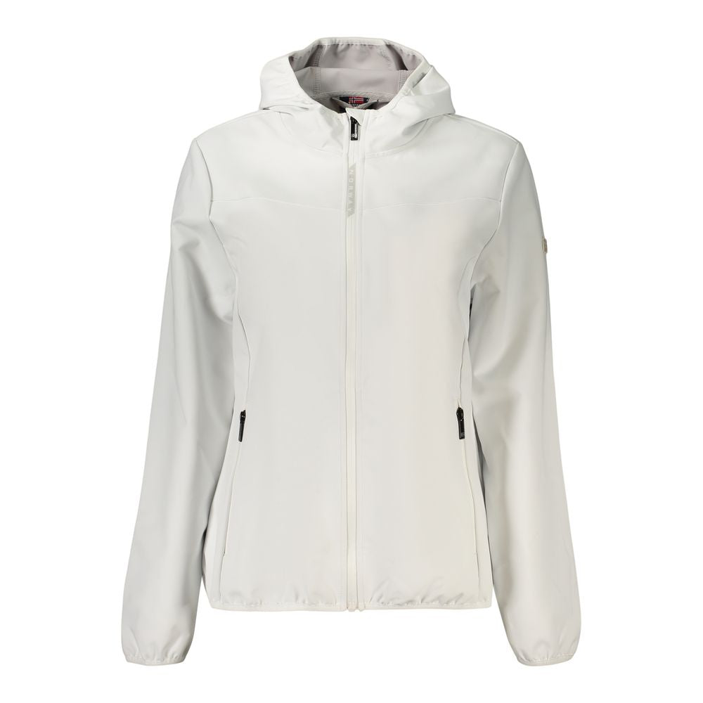 Norway 1963 White Polyester Shell Jacket