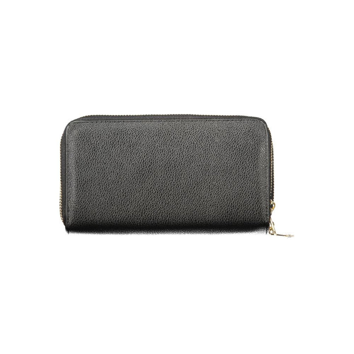 Mario Valentino Black Polyethylene Wallet