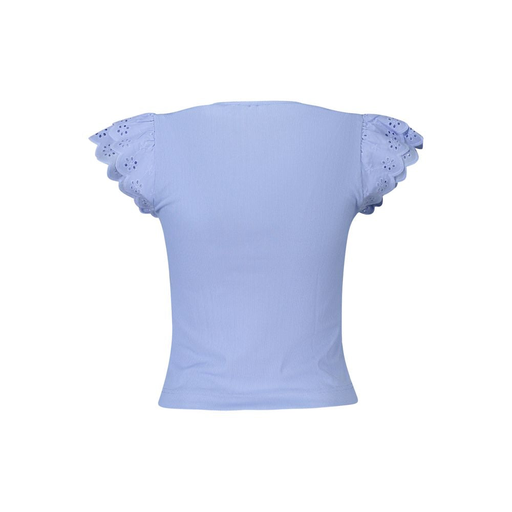 Guess Jeans Blue Polyester T-Shirt
