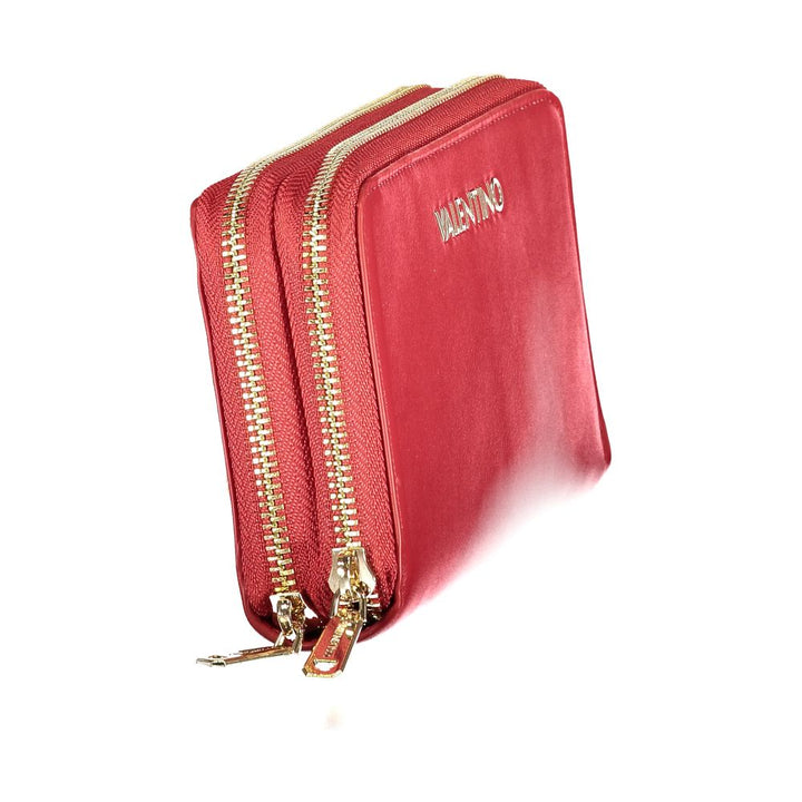 Mario Valentino Red Polyethylene Wallet