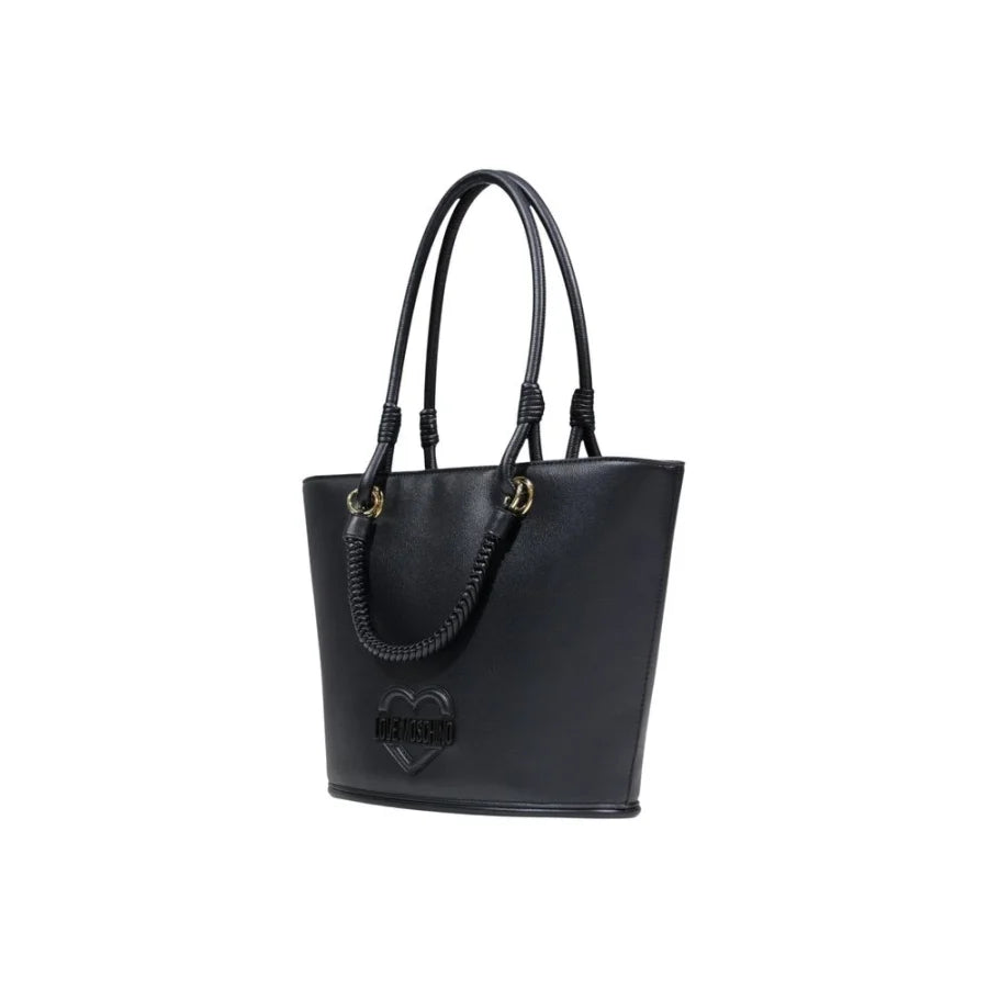 Love Moschino Black Polyethylene Handbag