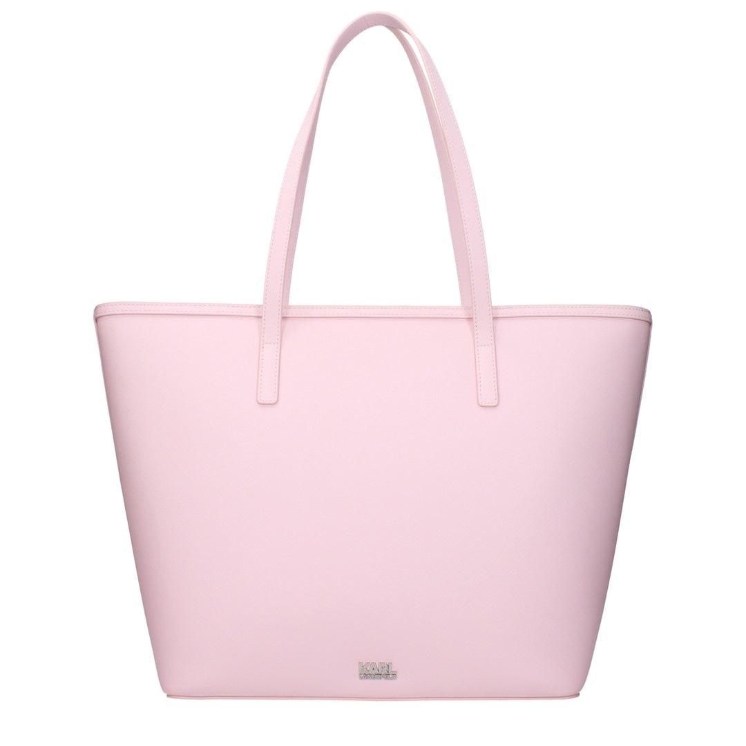 Karl Lagerfeld Pink Polyethylene Shoulder Bag