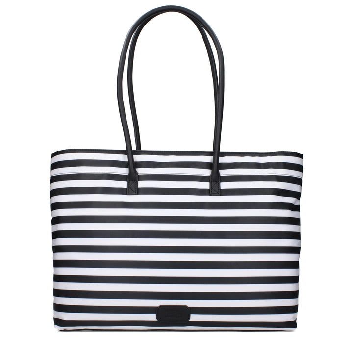 Karl Lagerfeld Black Fabric Shoulder Bag