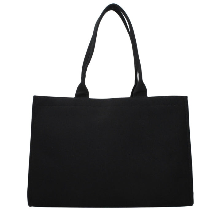 Karl Lagerfeld Black Fabric Shoulder Bag