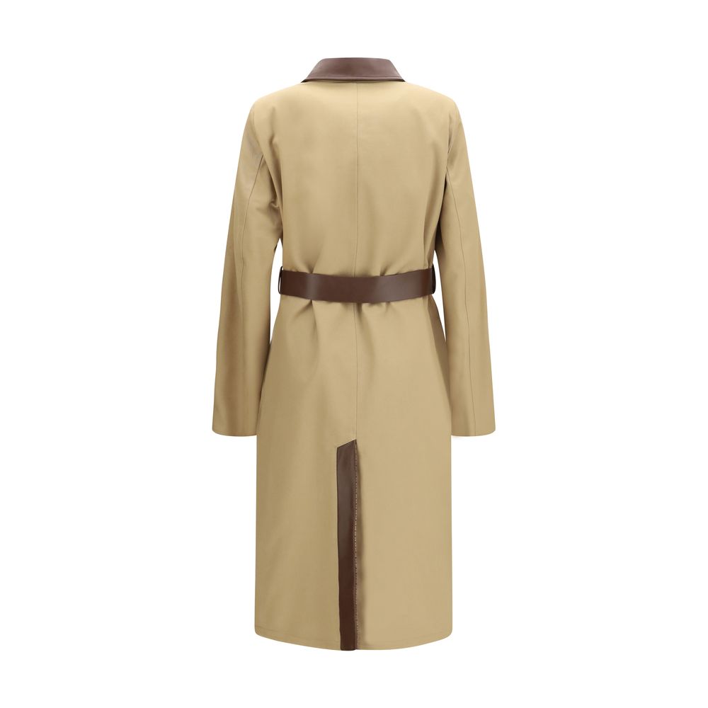 Jacob Cohen Brown Cotton Coat