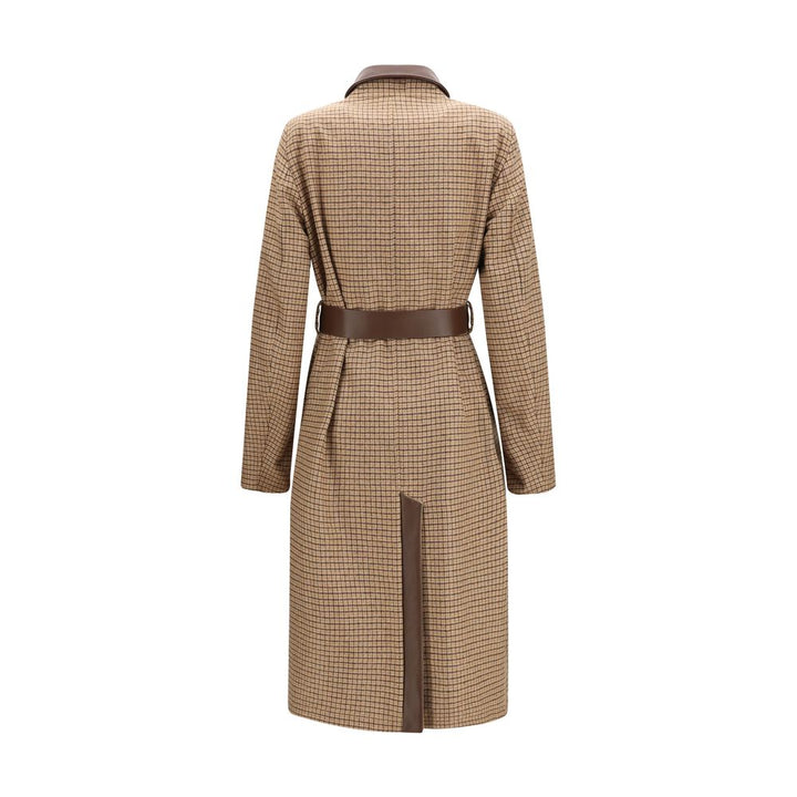 Jacob Cohen Brown Cotton Coat