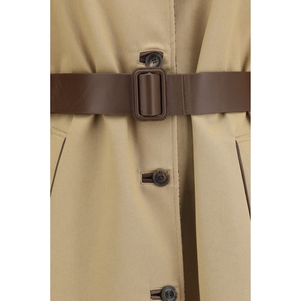 Jacob Cohen Brown Cotton Coat