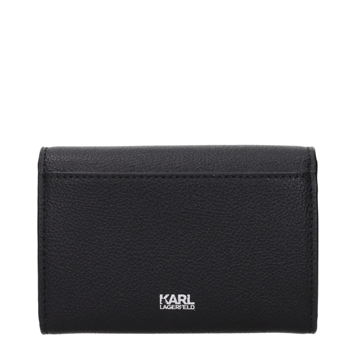 Karl Lagerfeld Black Polyester Wallet