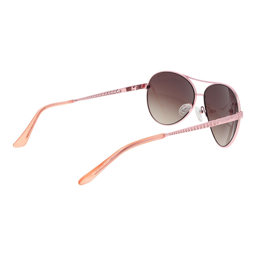 Guess Pink Metal Sunglasses