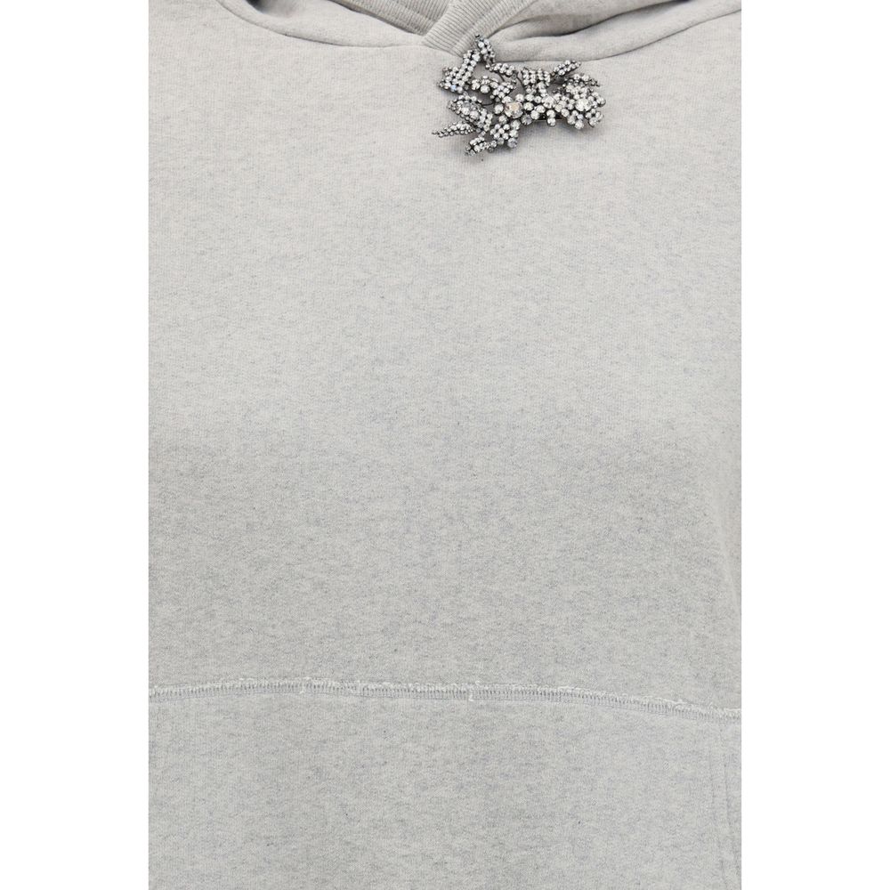 Prada Gray Cotton Sweatshirt