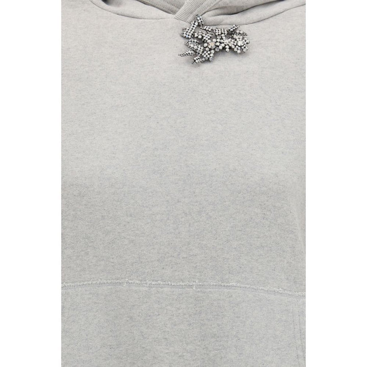 Prada Gray Cotton Sweatshirt