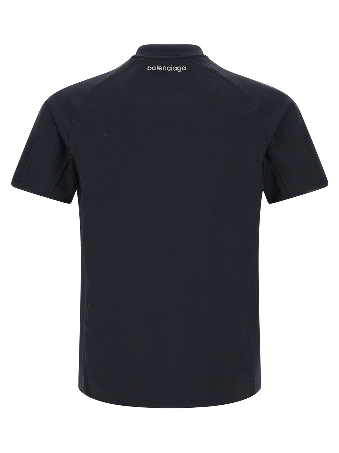 Balenciaga Blue Polyamide T-Shirt