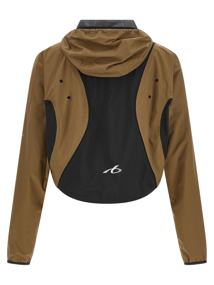 Balenciaga Brown Polyester Shell Jacket