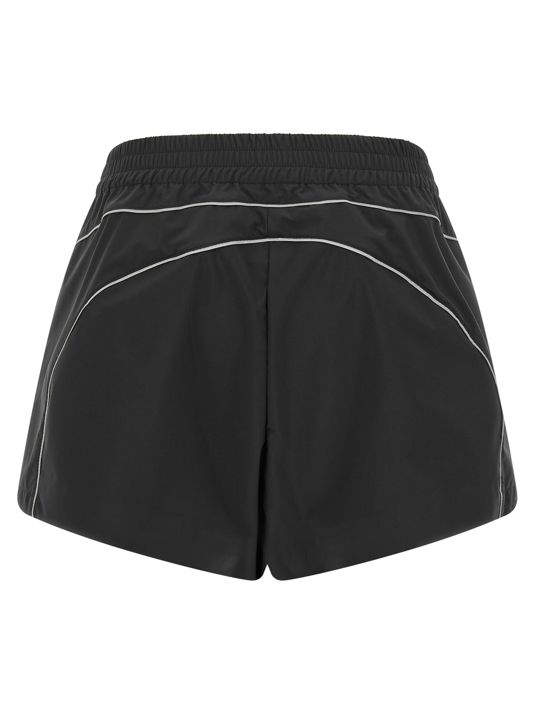 Balenciaga Black Polyester Bermuda Shorts
