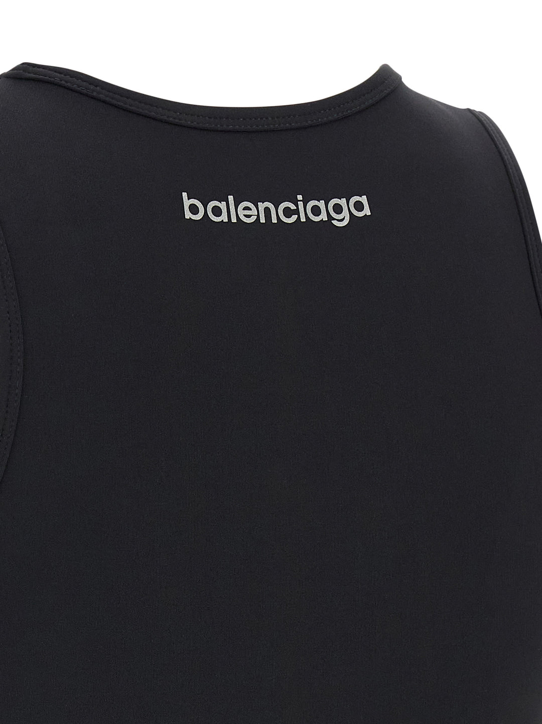 Balenciaga Black Polyamide Sport Bra
