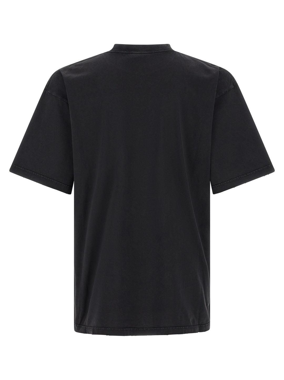 Balenciaga Black Cotton T-Shirt