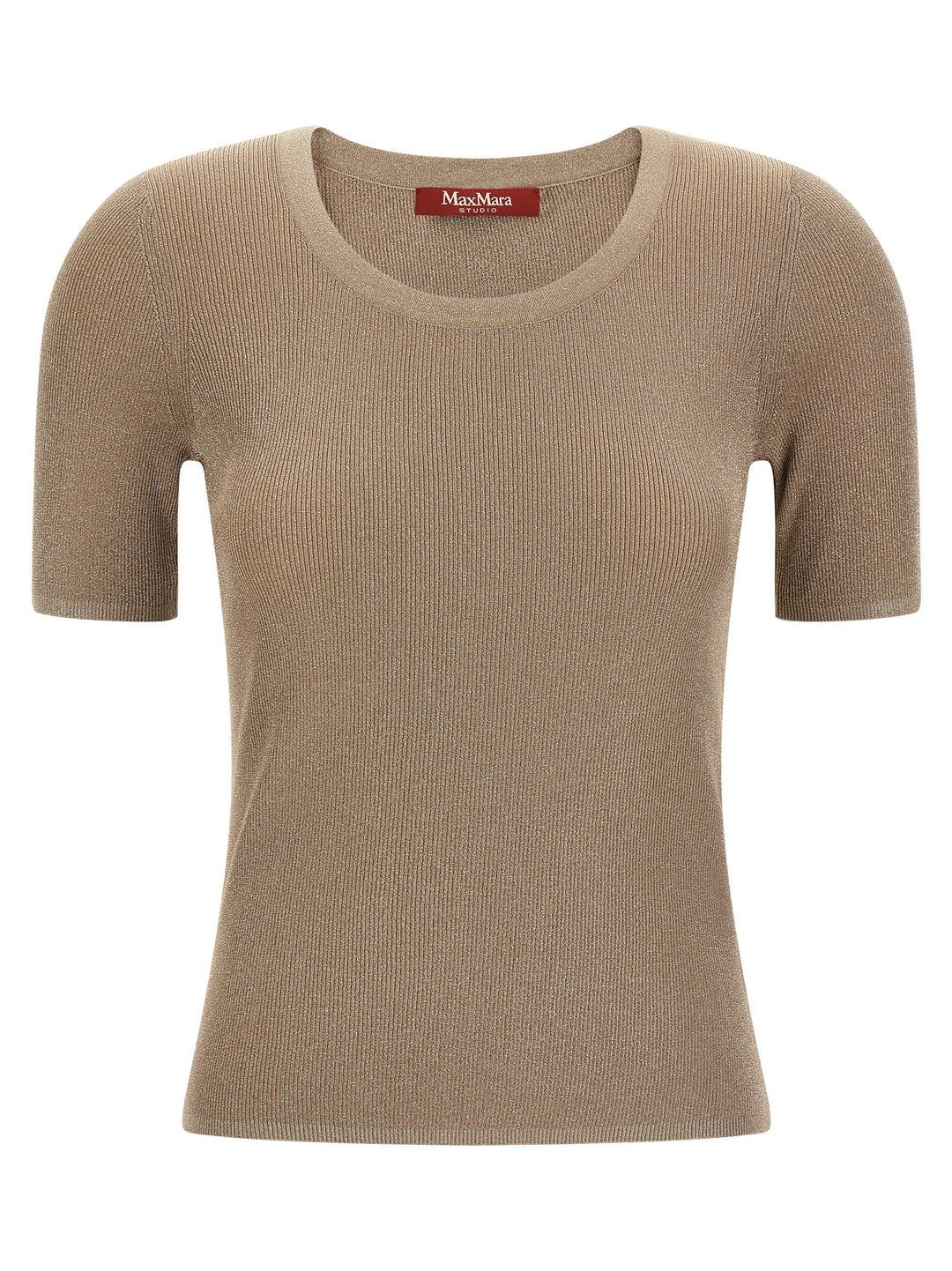 Max Mara Beige Polyamide T-Shirt