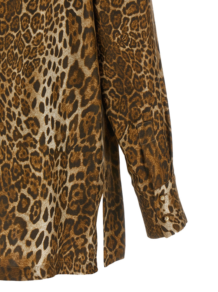 Max Mara Brown Silk Blouse