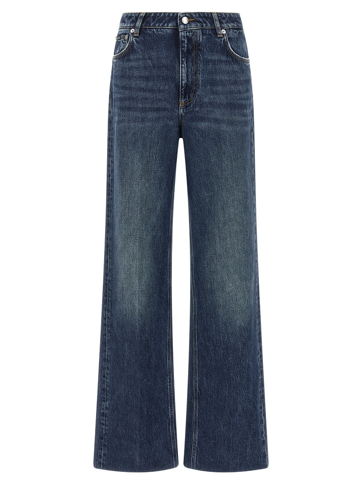 Dolce &amp; Gabbana Blue Cotton Jeans Denim