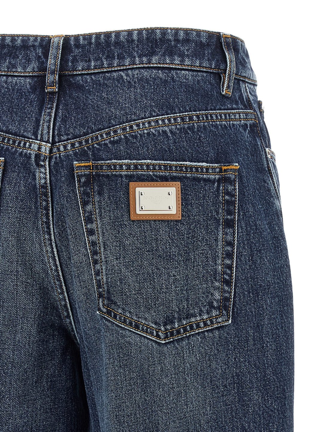 Dolce &amp; Gabbana Blue Cotton Jeans Denim