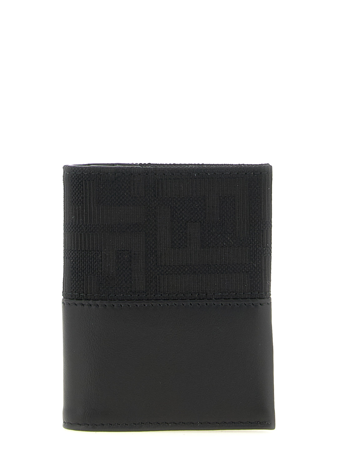 Fendi Black Polyester Cardholder