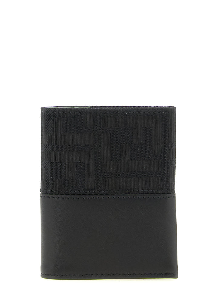 Fendi Black Polyester Cardholder