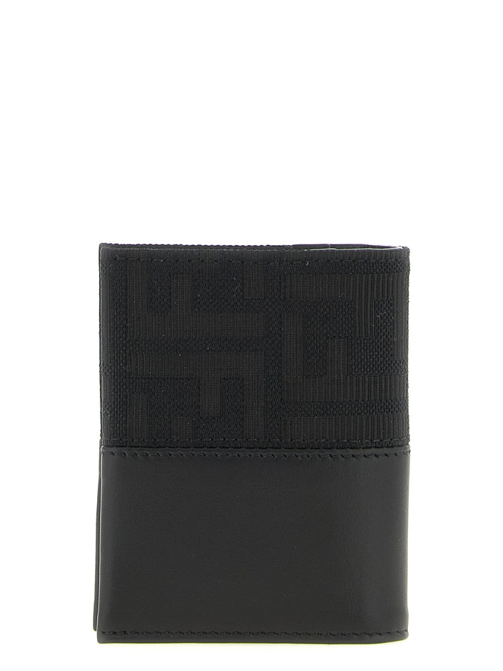 Fendi Black Polyester Cardholder