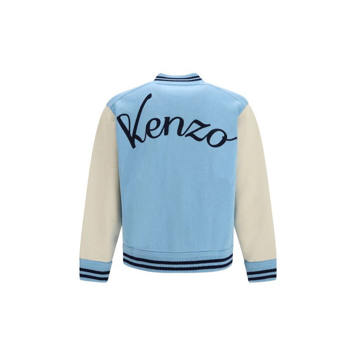 Kenzo Blue Wool Oves Aries Bomber