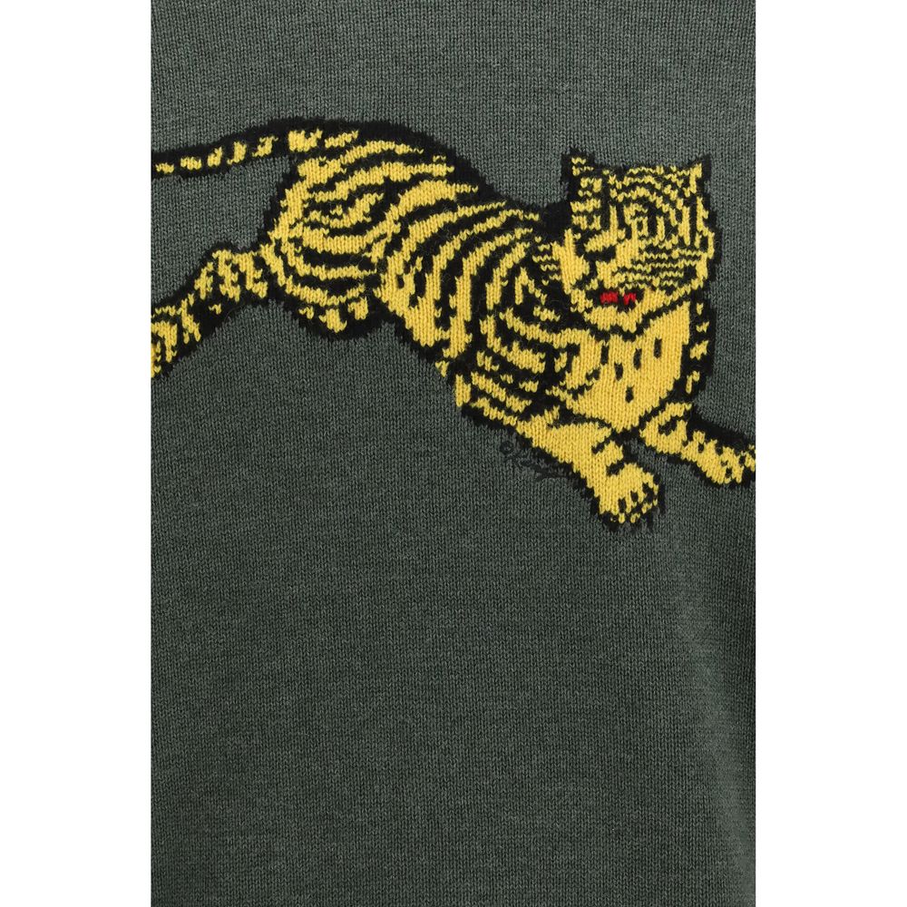 Kenzo Bicolor Cotton Sweatshirt